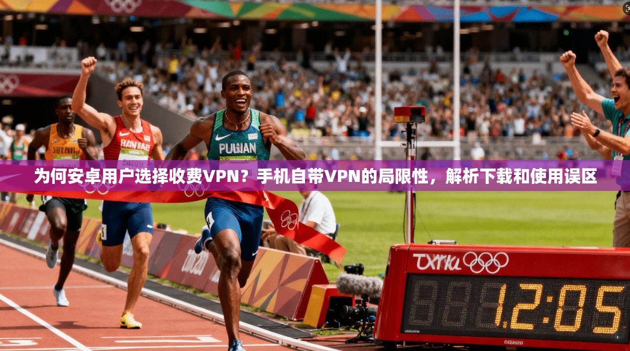 为何安卓用户选择收费VPN？手机自带VPN的局限性，解析下载和使用误区