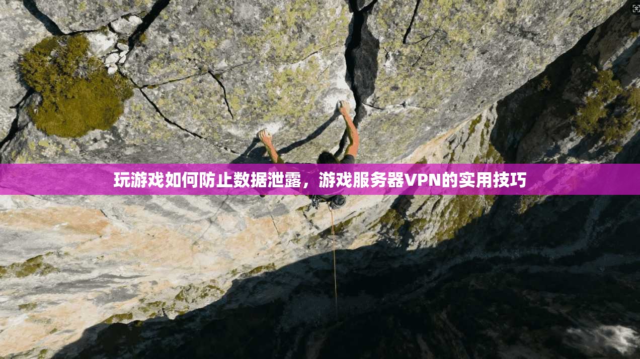 玩游戏如何防止数据泄露，游戏服务器VPN的实用技巧