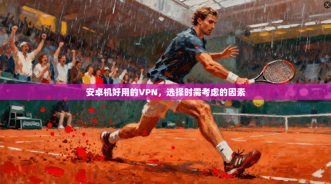 安卓机好用的VPN，选择时需考虑的因素