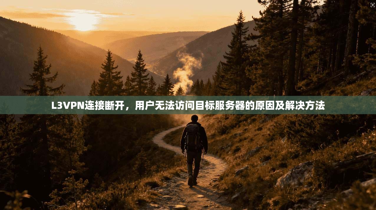 L3VPN连接断开，用户无法访问目标服务器的原因及解决方法