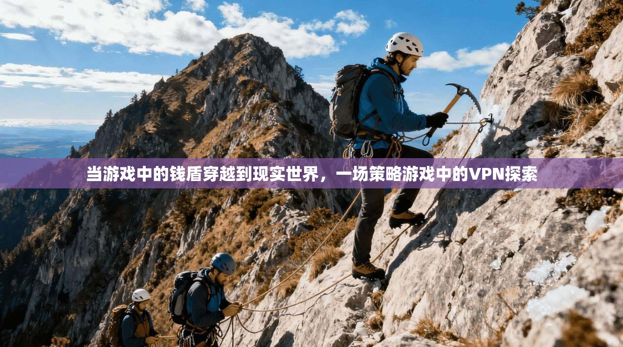 当游戏中的钱盾穿越到现实世界，一场策略游戏中的VPN探索