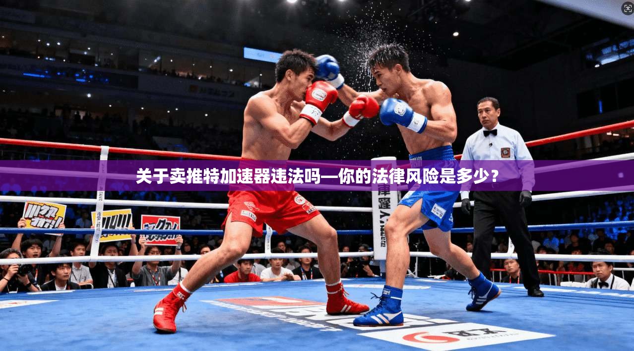 关于卖推特加速器违法吗—你的法律风险是多少？