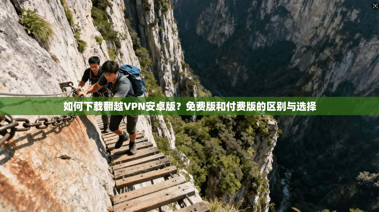 如何下载翻越VPN安卓版？免费版和付费版的区别与选择