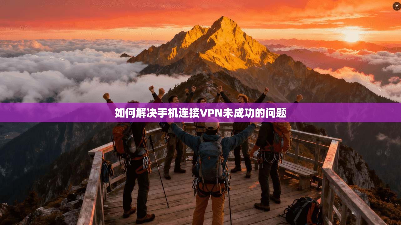 如何解决手机连接VPN未成功的问题