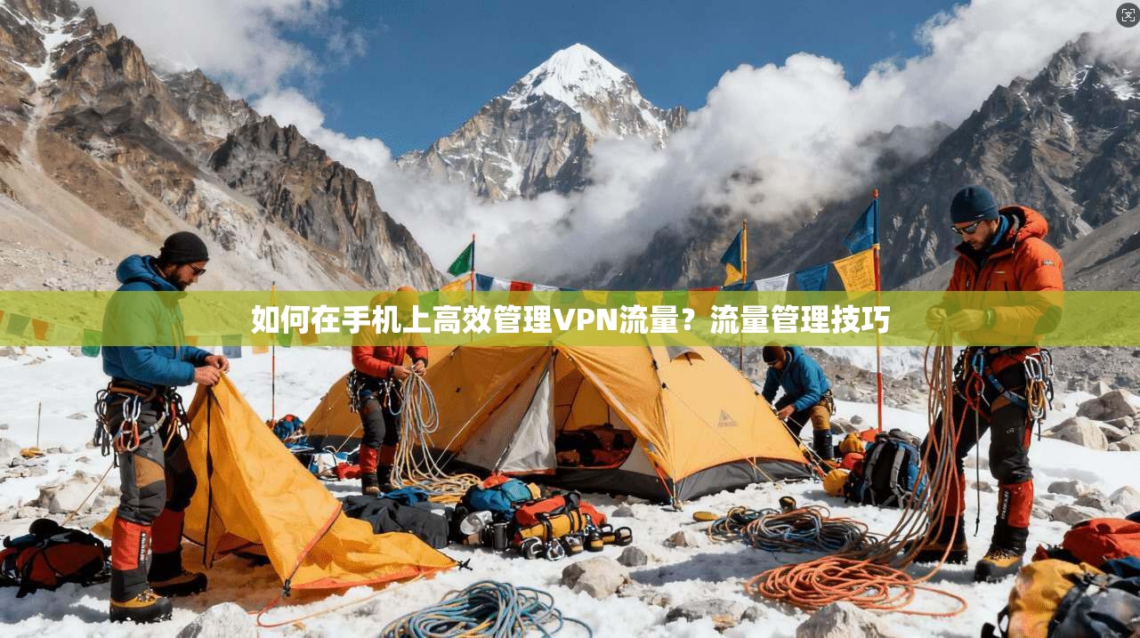 如何在手机上高效管理VPN流量？流量管理技巧
