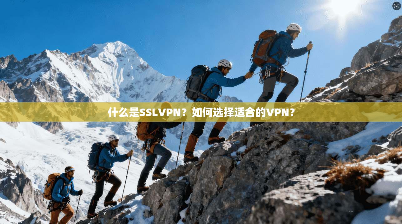 什么是SSLVPN?如何选择适合的VPN?