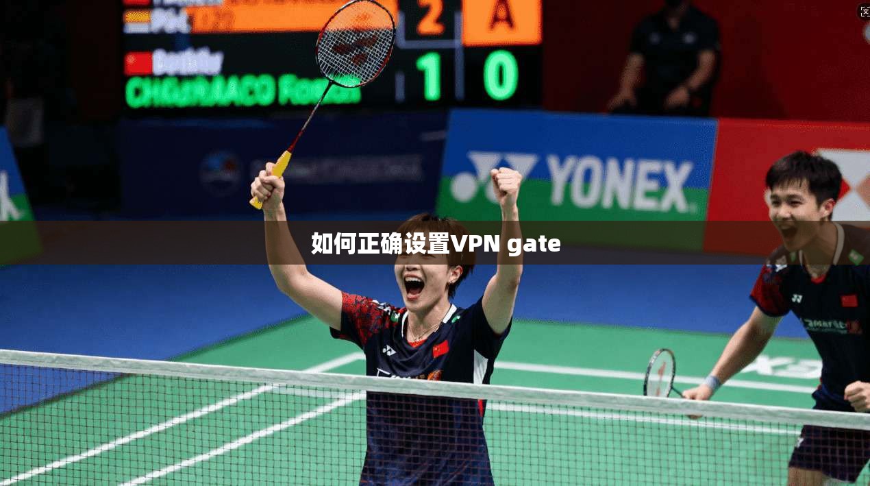 如何正确设置VPN gate