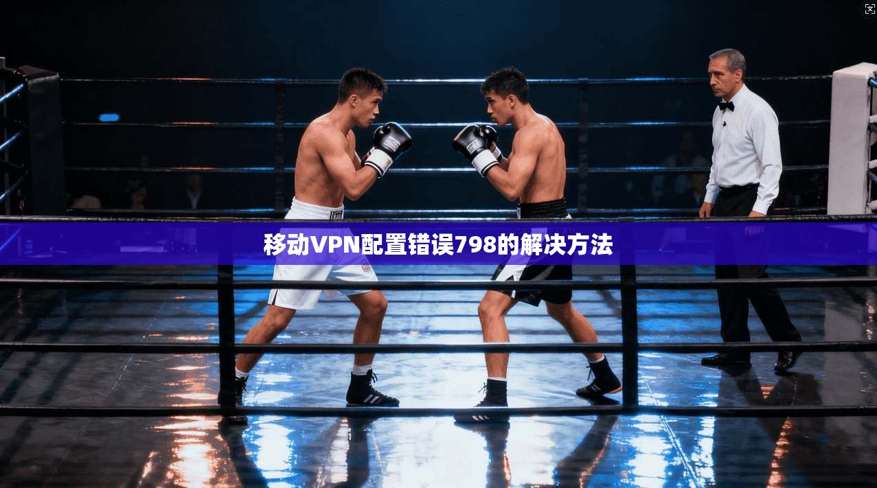 移动VPN配置错误798的解决方法