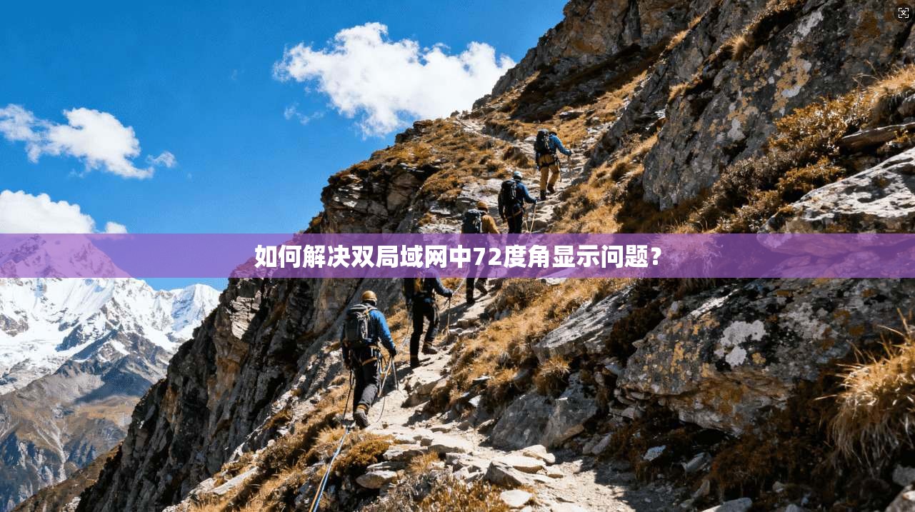 如何解决双局域网中72度角显示问题？  第1张