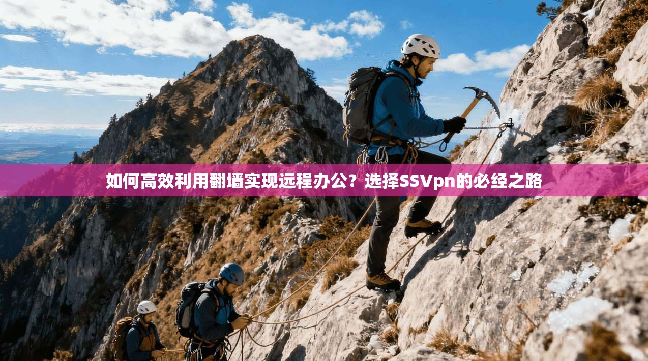 如何高效利用翻墙实现远程办公？选择SSVpn的必经之路