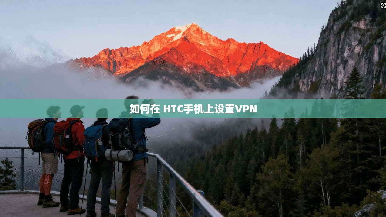 如何在 HTC手机上设置VPN