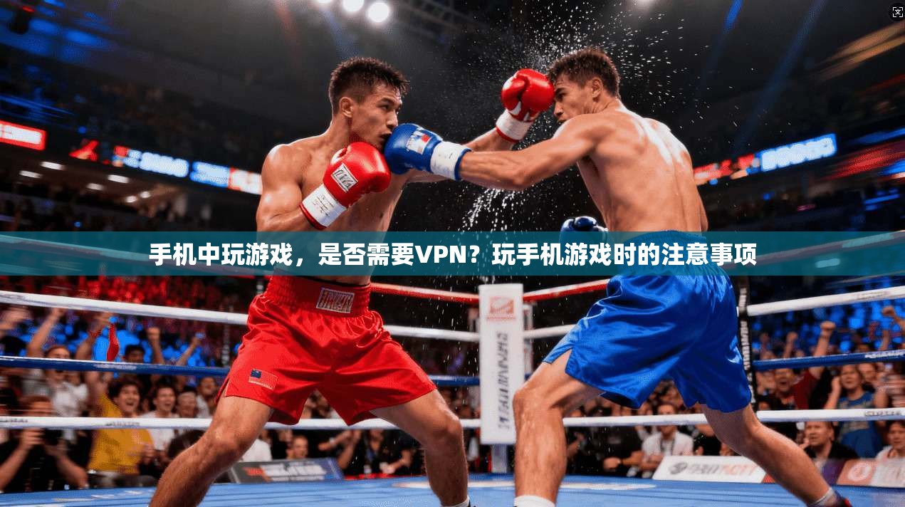 手机中玩游戏,是否需要VPN?玩手机游戏时的注意事项