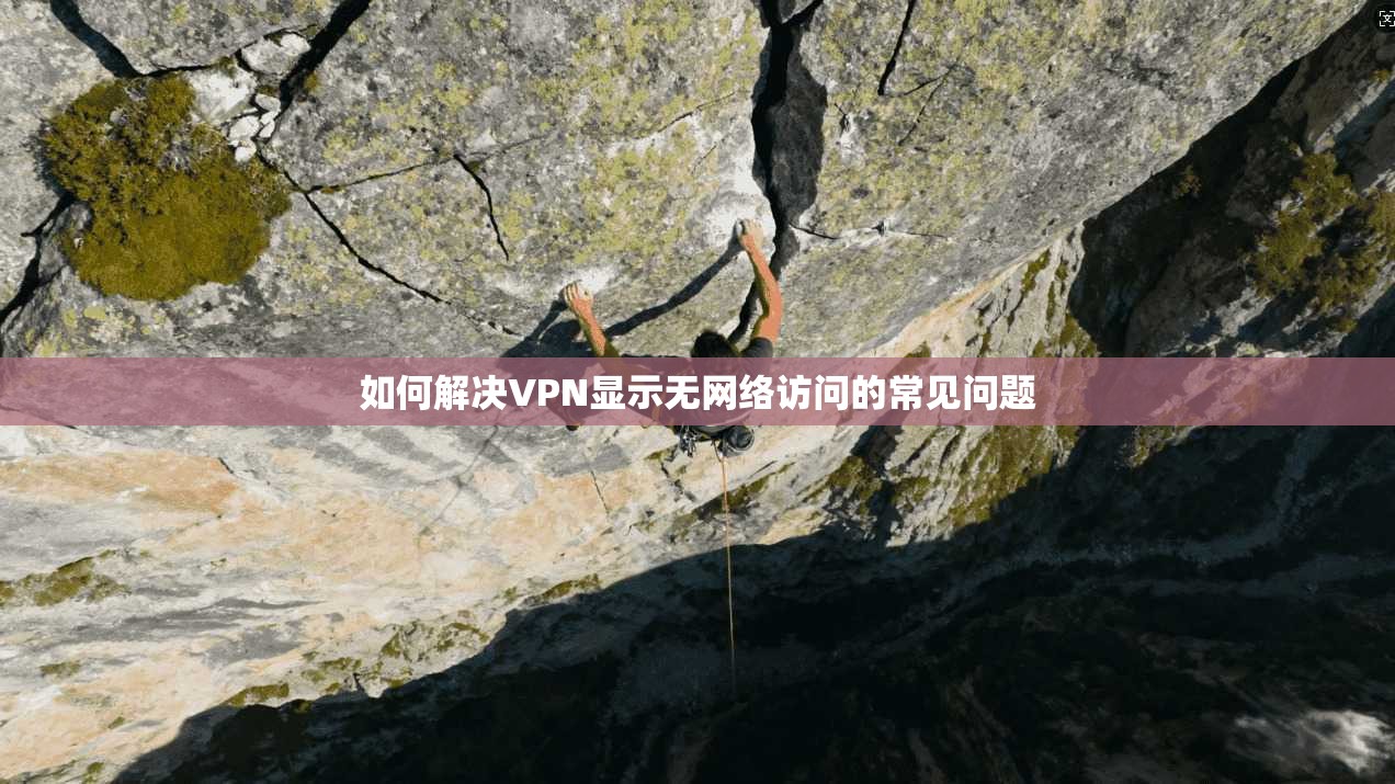 如何解决VPN显示无网络访问的常见问题