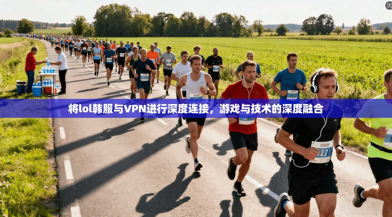 将lol韩服与VPN进行深度连接，游戏与技术的深度融合