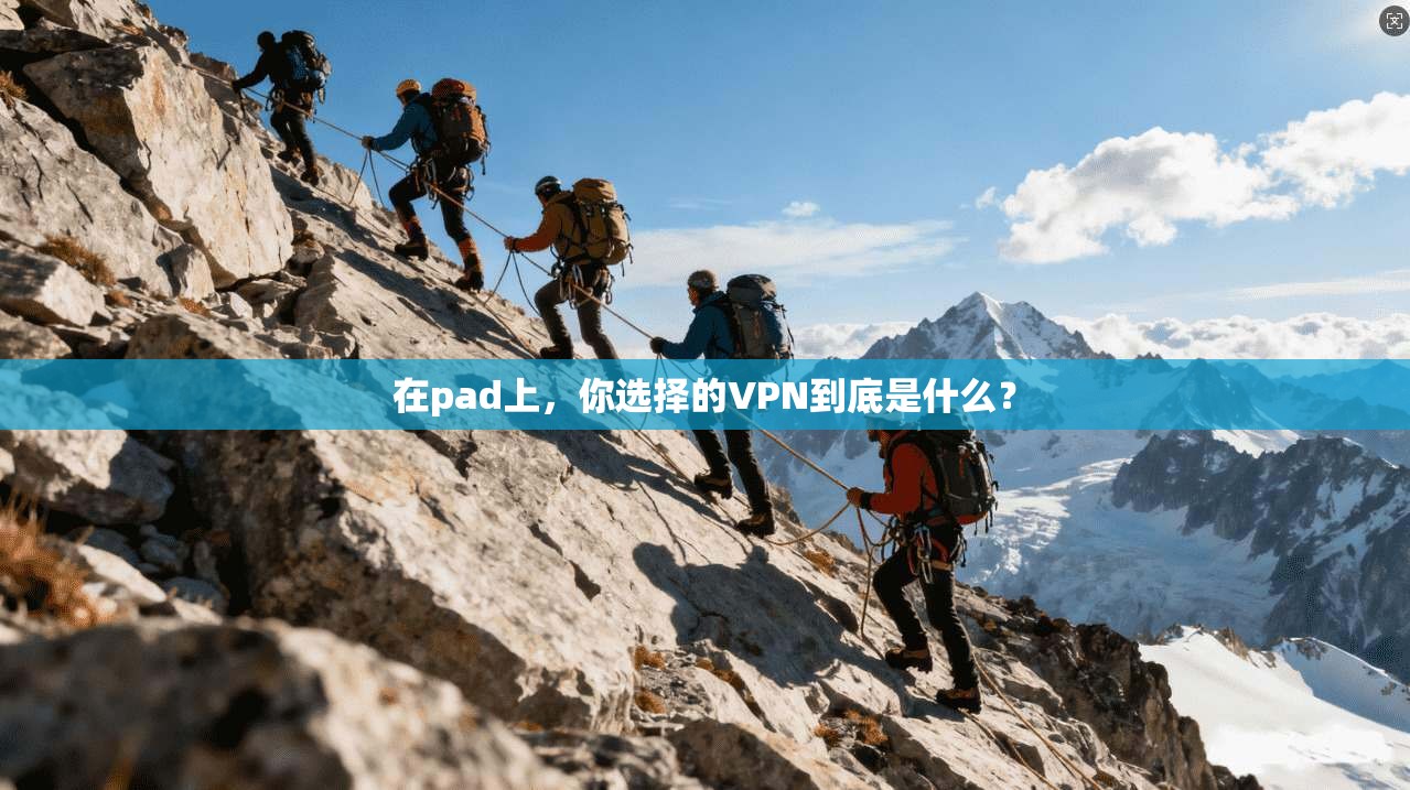 在pad上，你选择的VPN到底是什么？