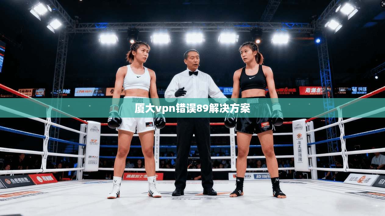 厦大vpn错误89解决方案