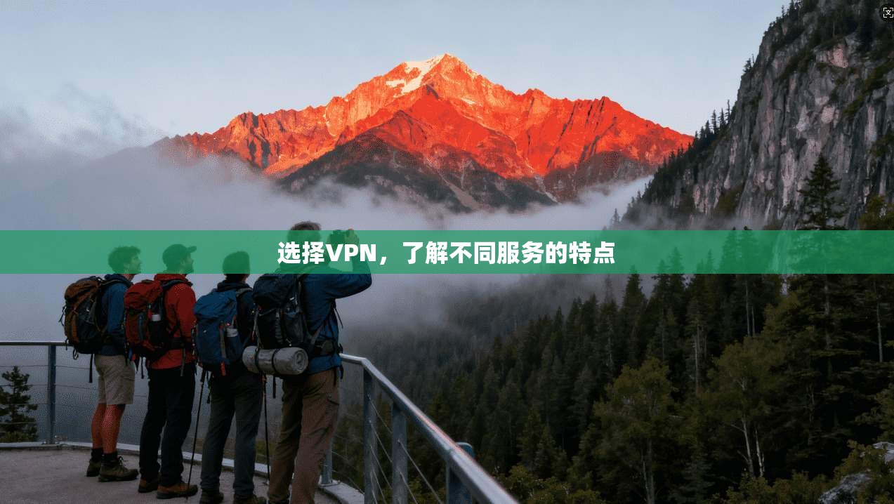 选择VPN，了解不同服务的特点
