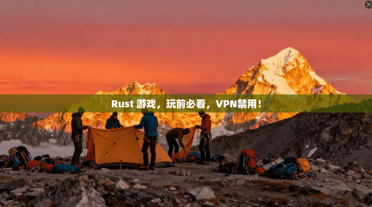 Rust 游戏，玩前必看，VPN禁用！