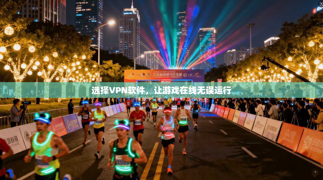 选择VPN软件，让游戏在线无误运行