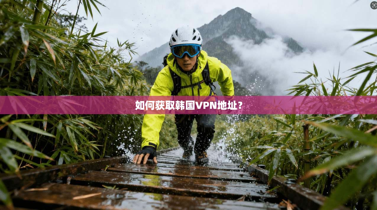 如何获取韩国VPN地址？
