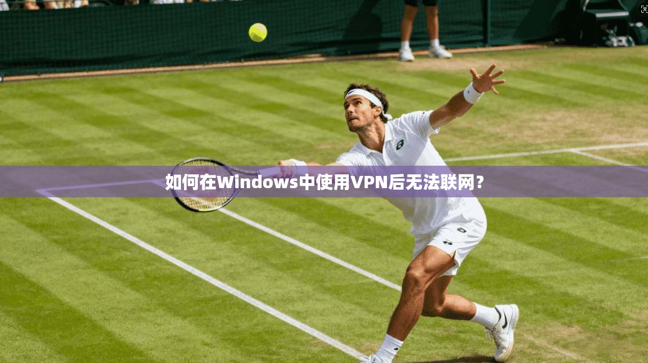 如何在Windows中使用VPN后无法联网？