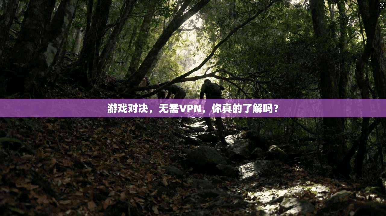 游戏对决，无需VPN，你真的了解吗？