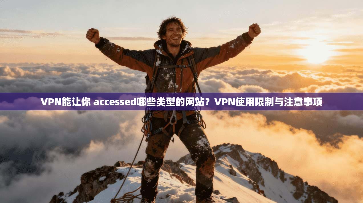 VPN能让你 accessed哪些类型的网站？VPN使用限制与注意事项
