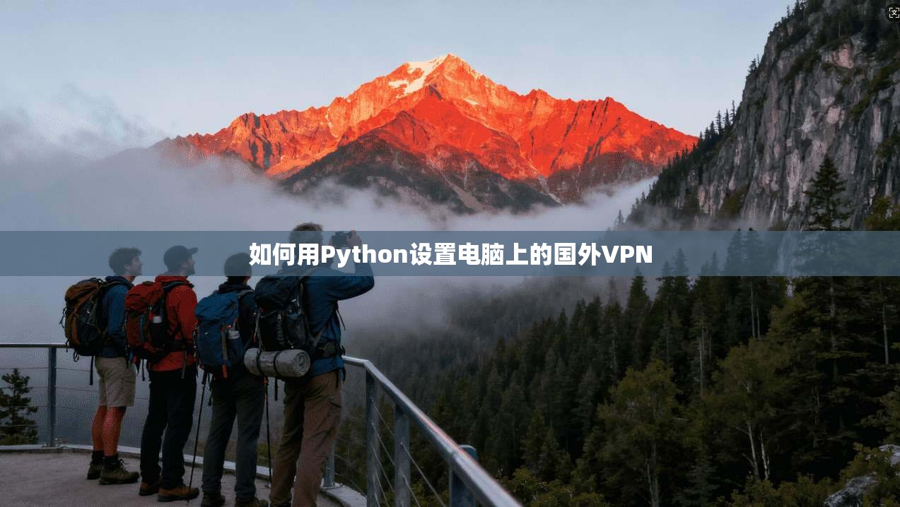 如何用Python设置电脑上的国外VPN