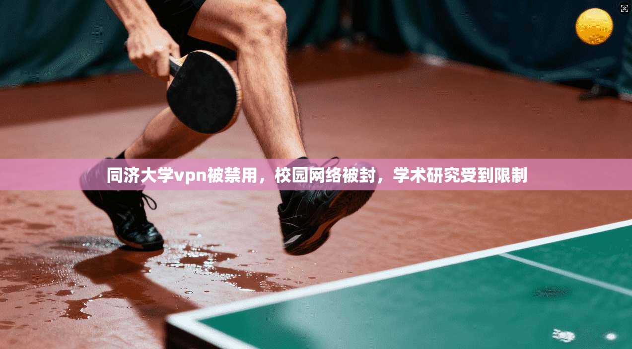 同济大学vpn被禁用，校园网络被封，学术研究受到限制