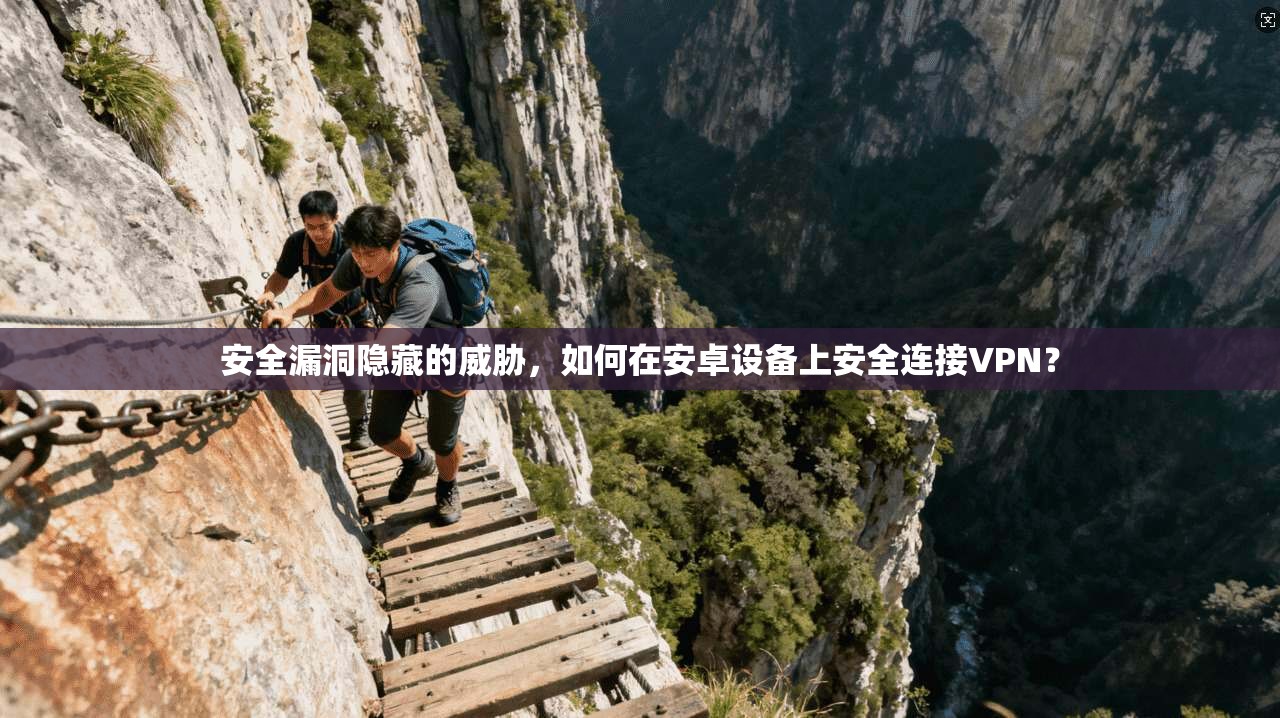 安全漏洞隐藏的威胁，如何在安卓设备上安全连接VPN？