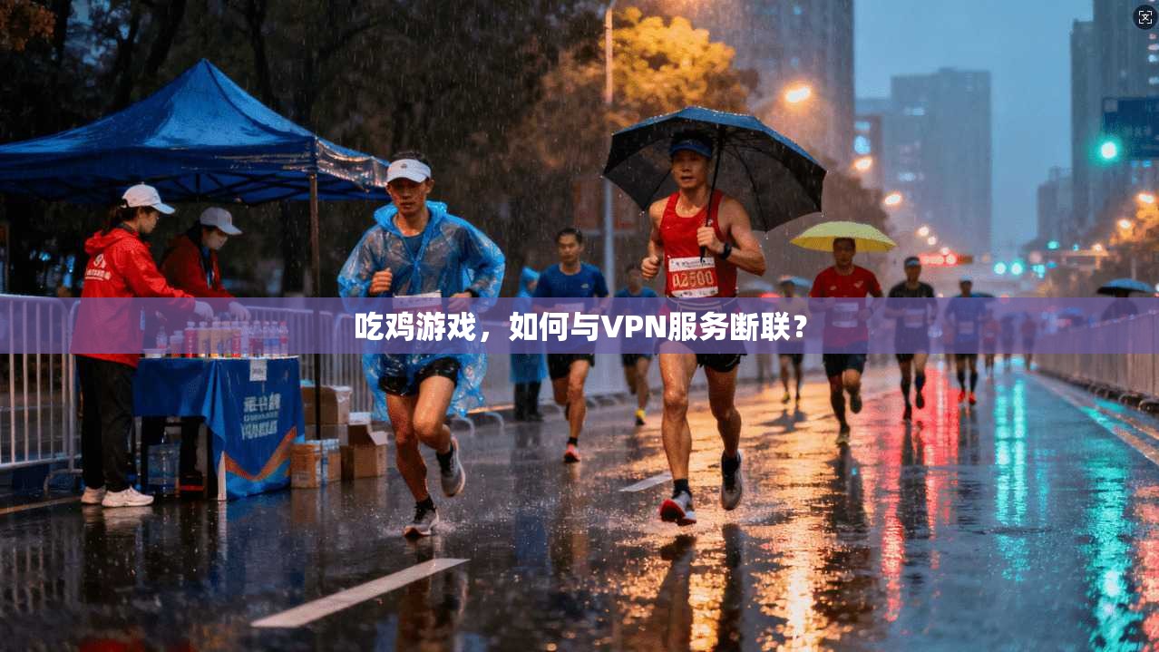 吃鸡游戏，如何与VPN服务断联？