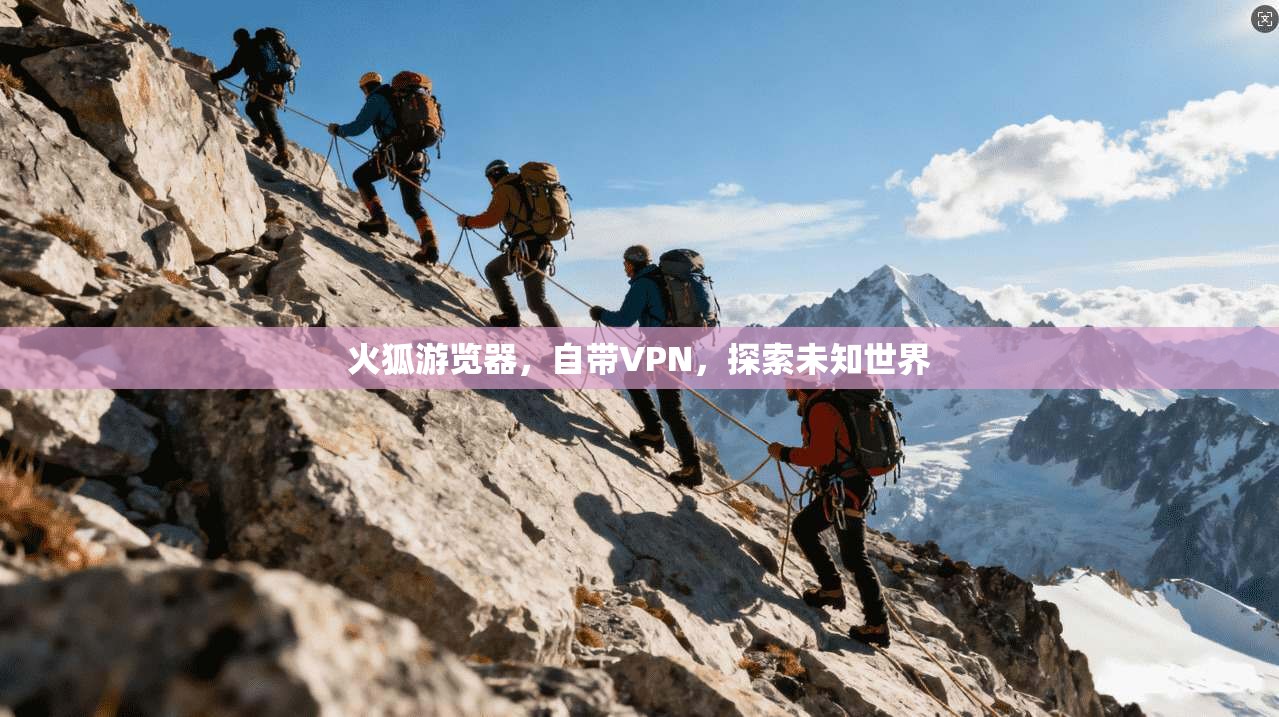 火狐游览器，自带VPN，探索未知世界