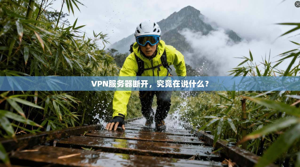 VPN服务器断开，究竟在说什么？