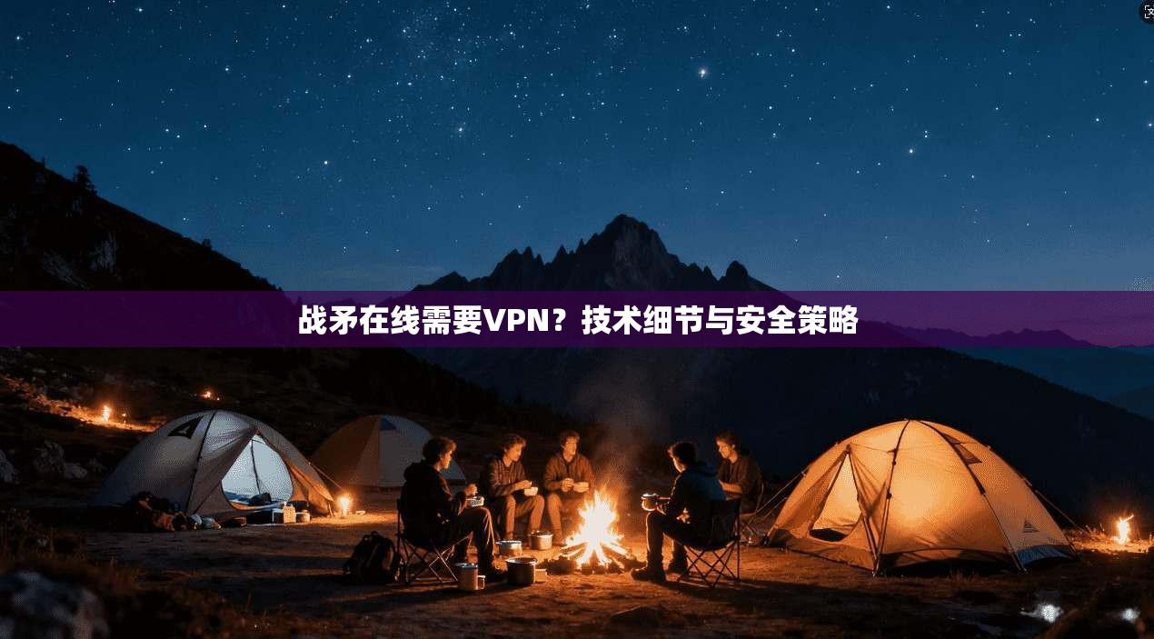战矛在线需要VPN？技术细节与安全策略