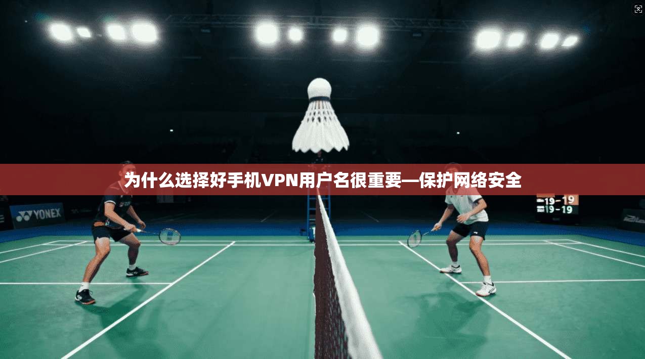 为什么选择好手机VPN用户名很重要—保护网络安全