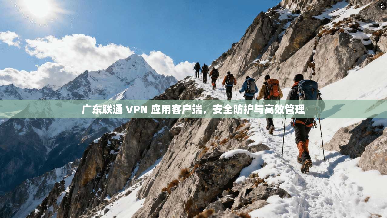 广东联通 VPN 应用客户端，安全防护与高效管理