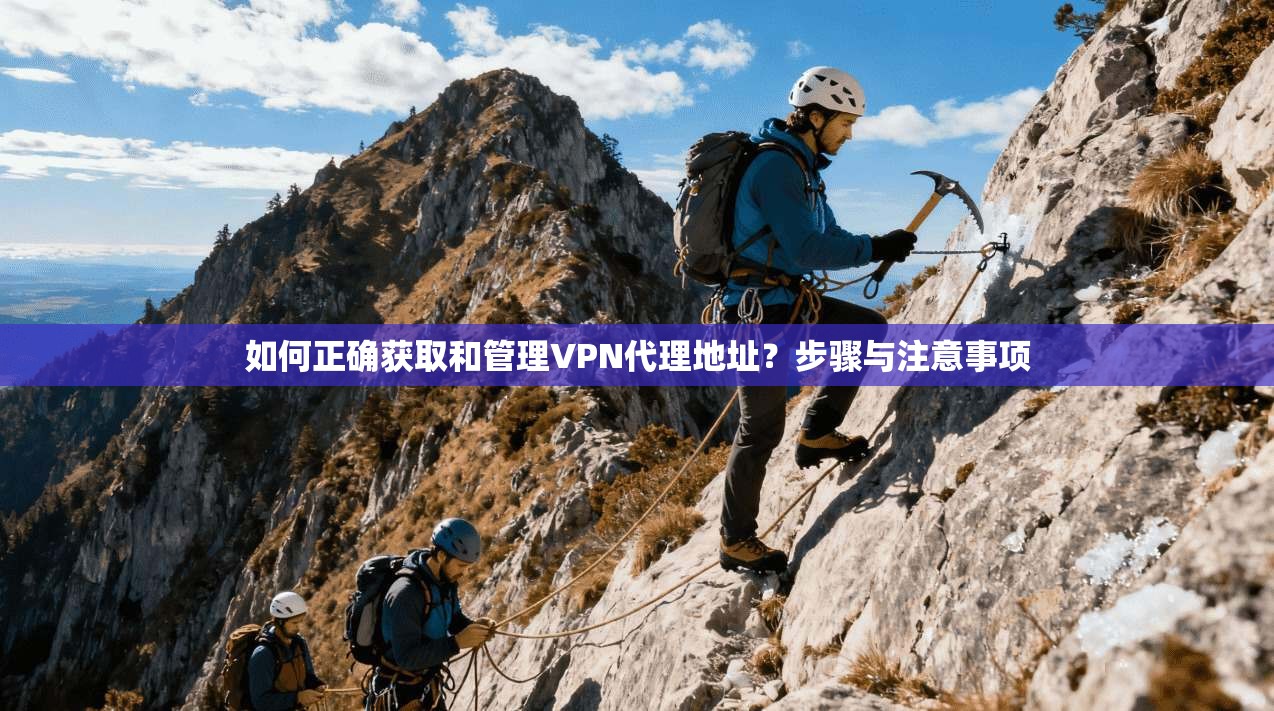 如何正确获取和管理VPN代理地址?步骤与注意事项