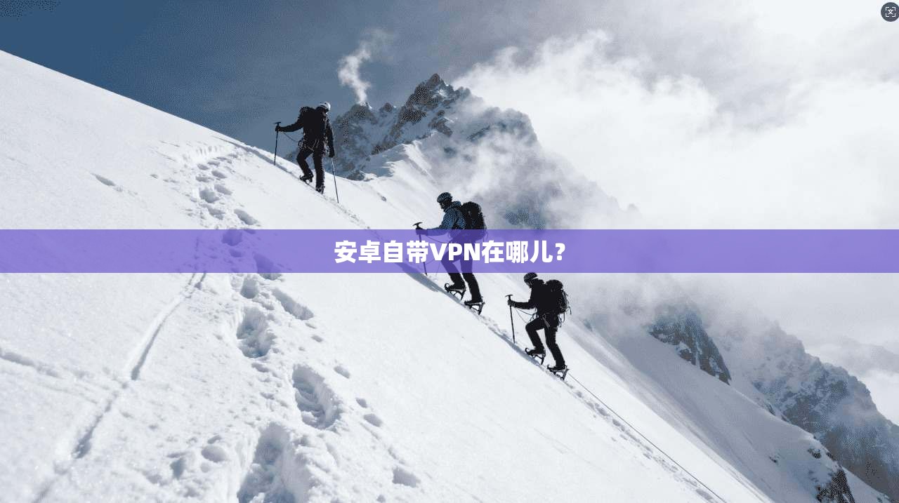 安卓自带VPN在哪儿？