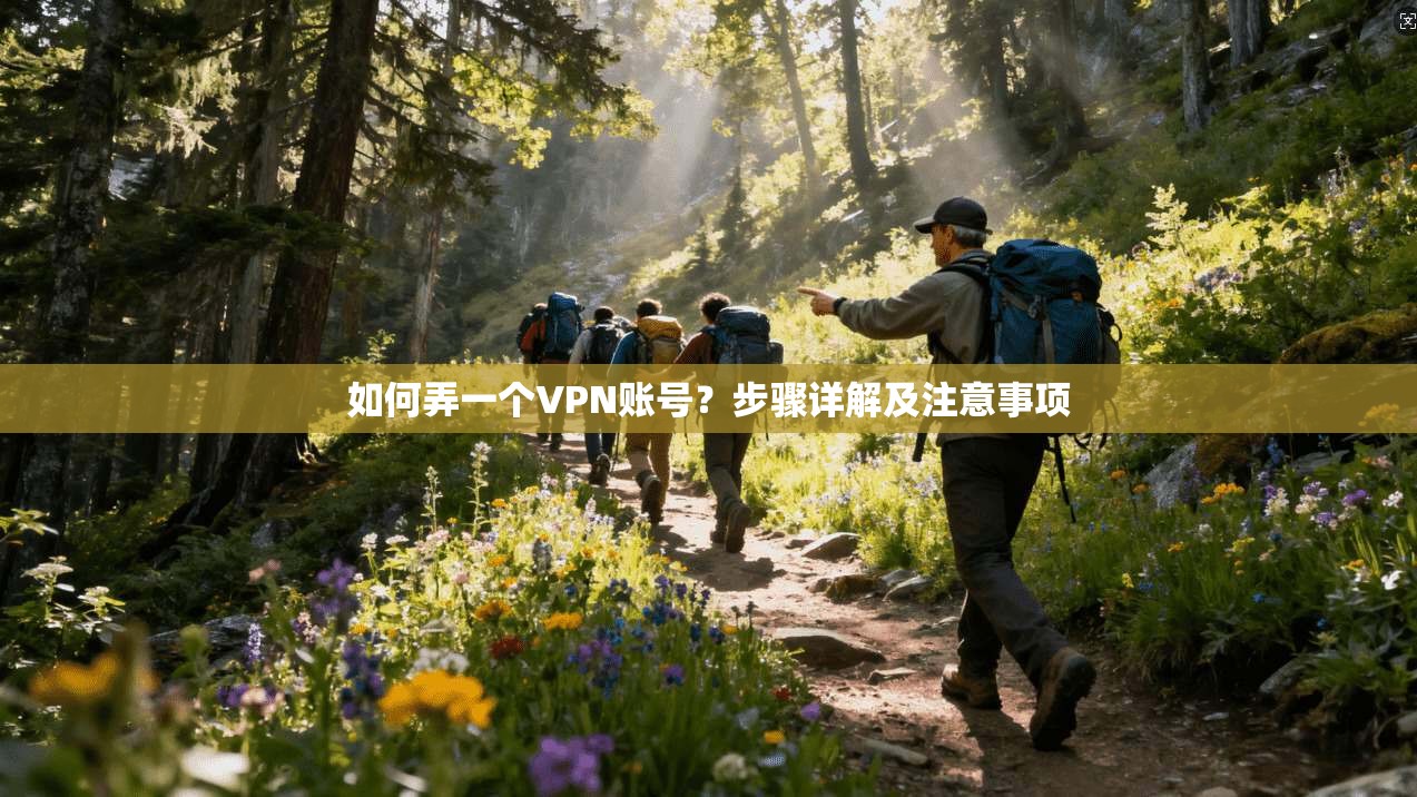 如何弄一个VPN账号?步骤详解及注意事项