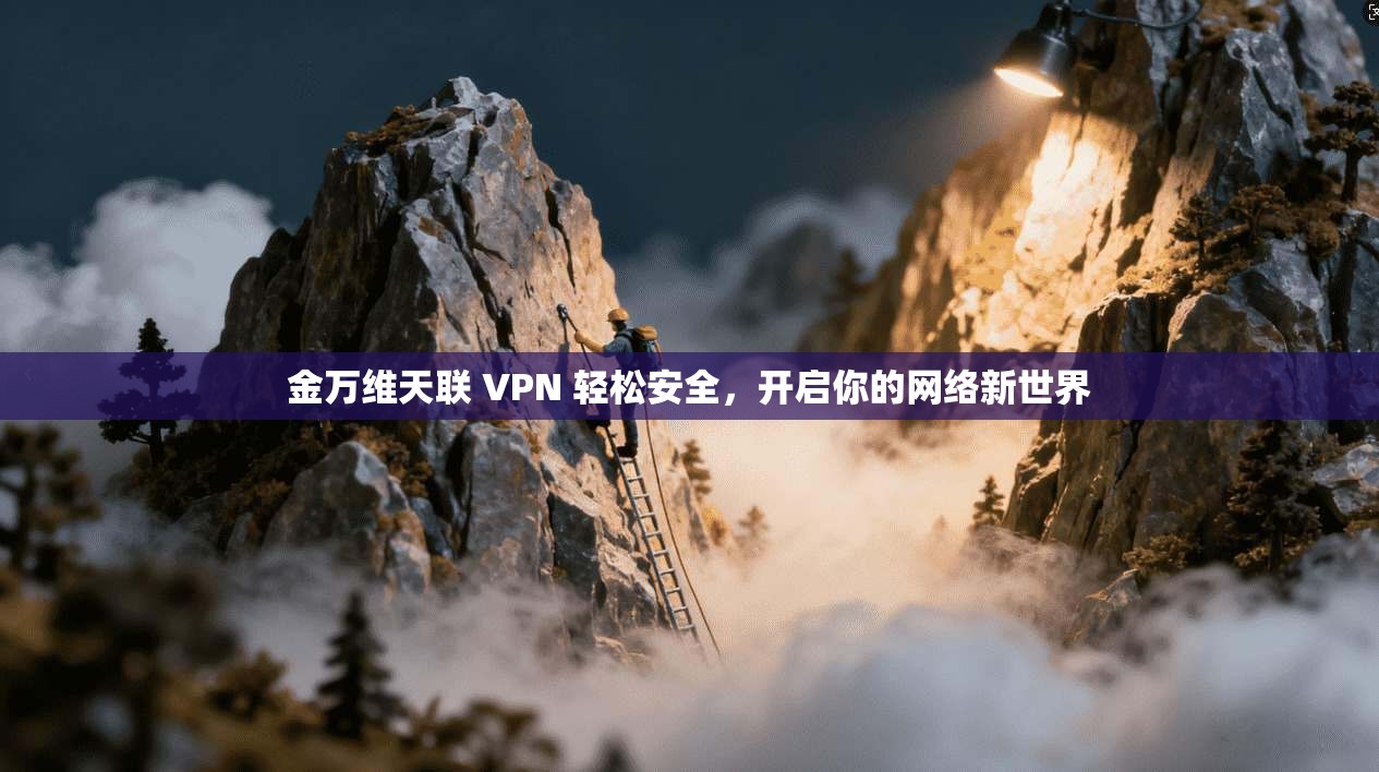 金万维天联 VPN 轻松安全，开启你的网络新世界