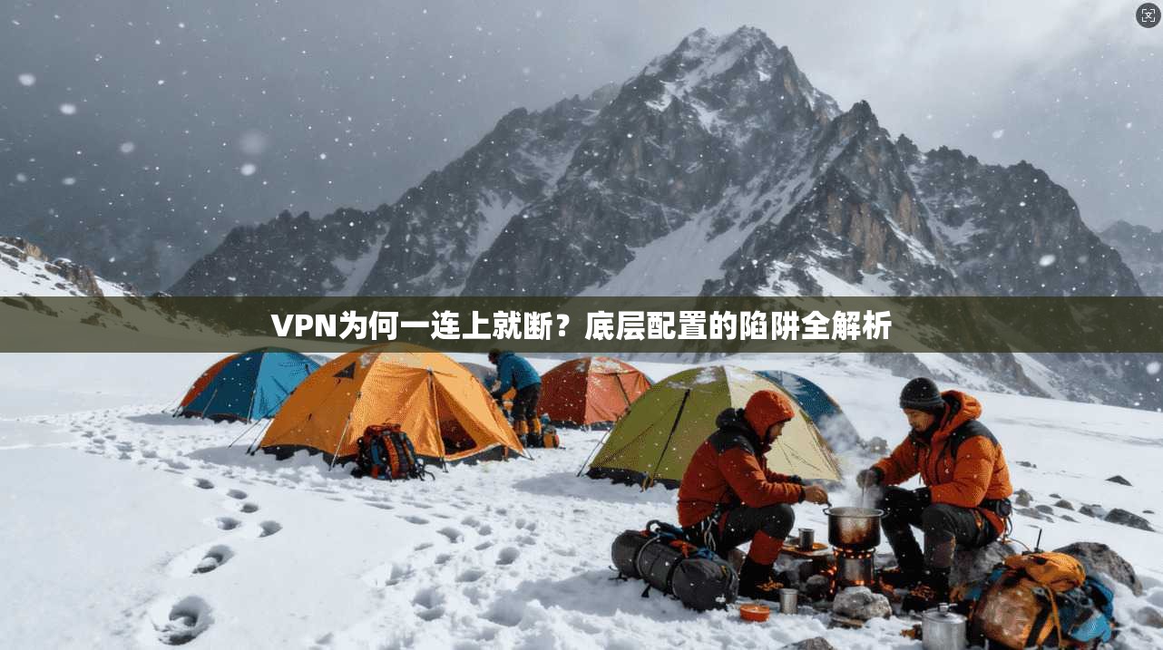 VPN为何一连上就断？底层配置的陷阱全解析