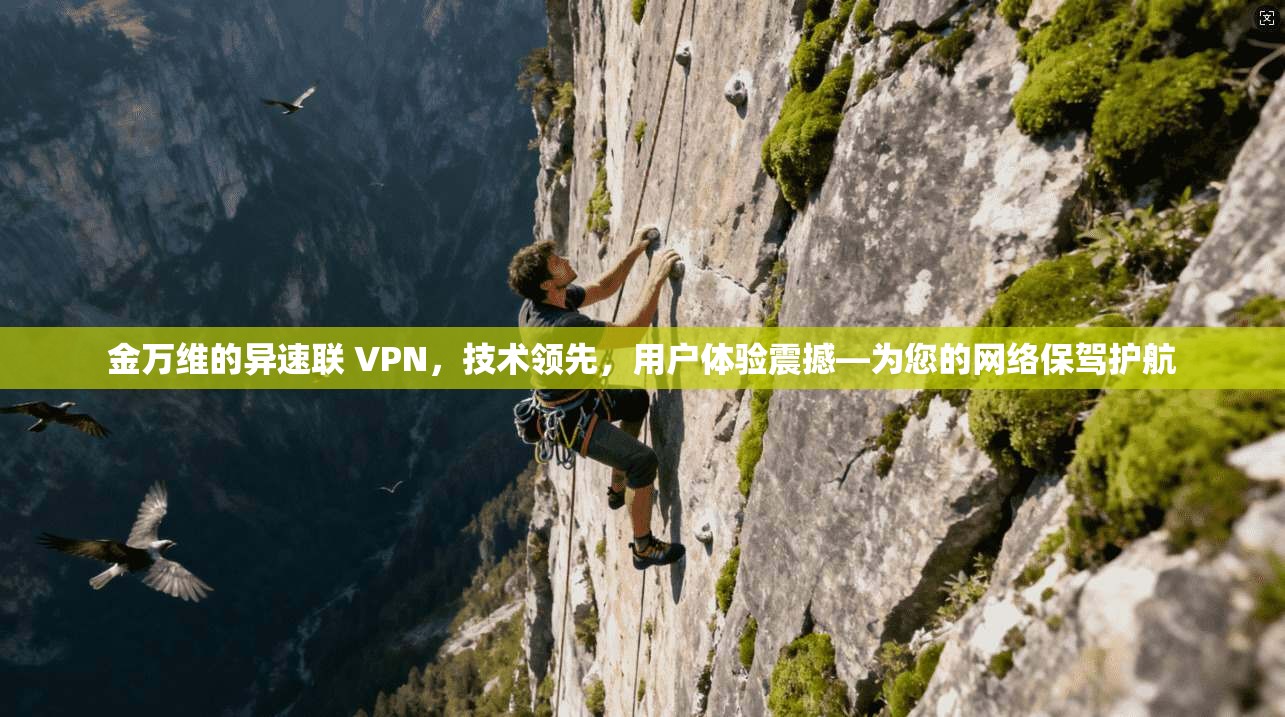 金万维的异速联 VPN，技术领先，用户体验震撼—为您的网络保驾护航