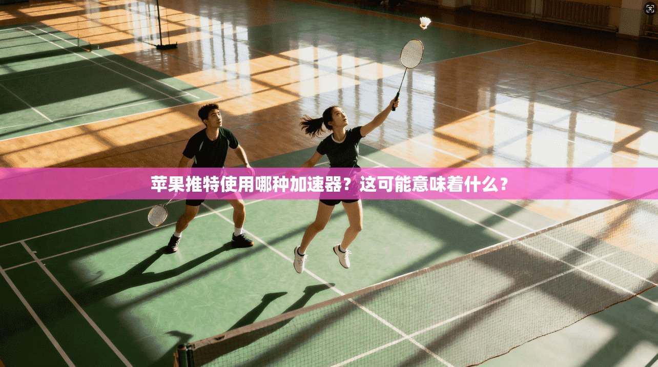苹果推特使用哪种加速器？这可能意味着什么？