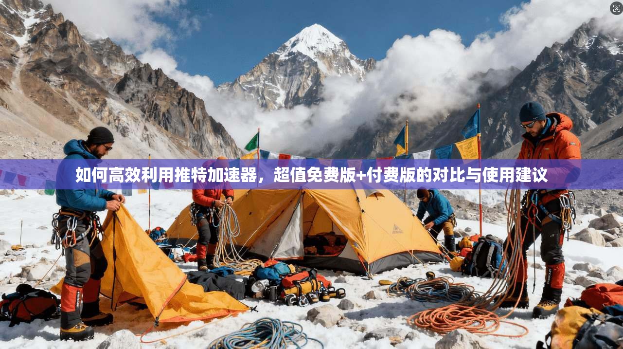 如何高效利用推特加速器，超值免费版+付费版的对比与使用建议