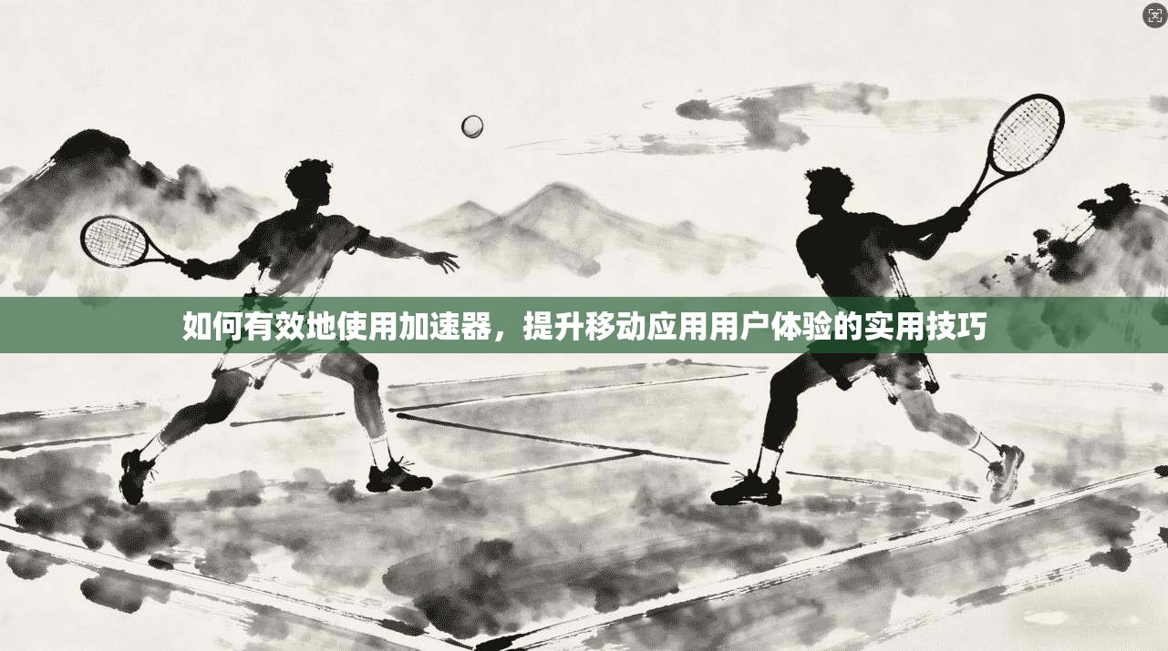 如何有效地使用加速器，提升移动应用用户体验的实用技巧