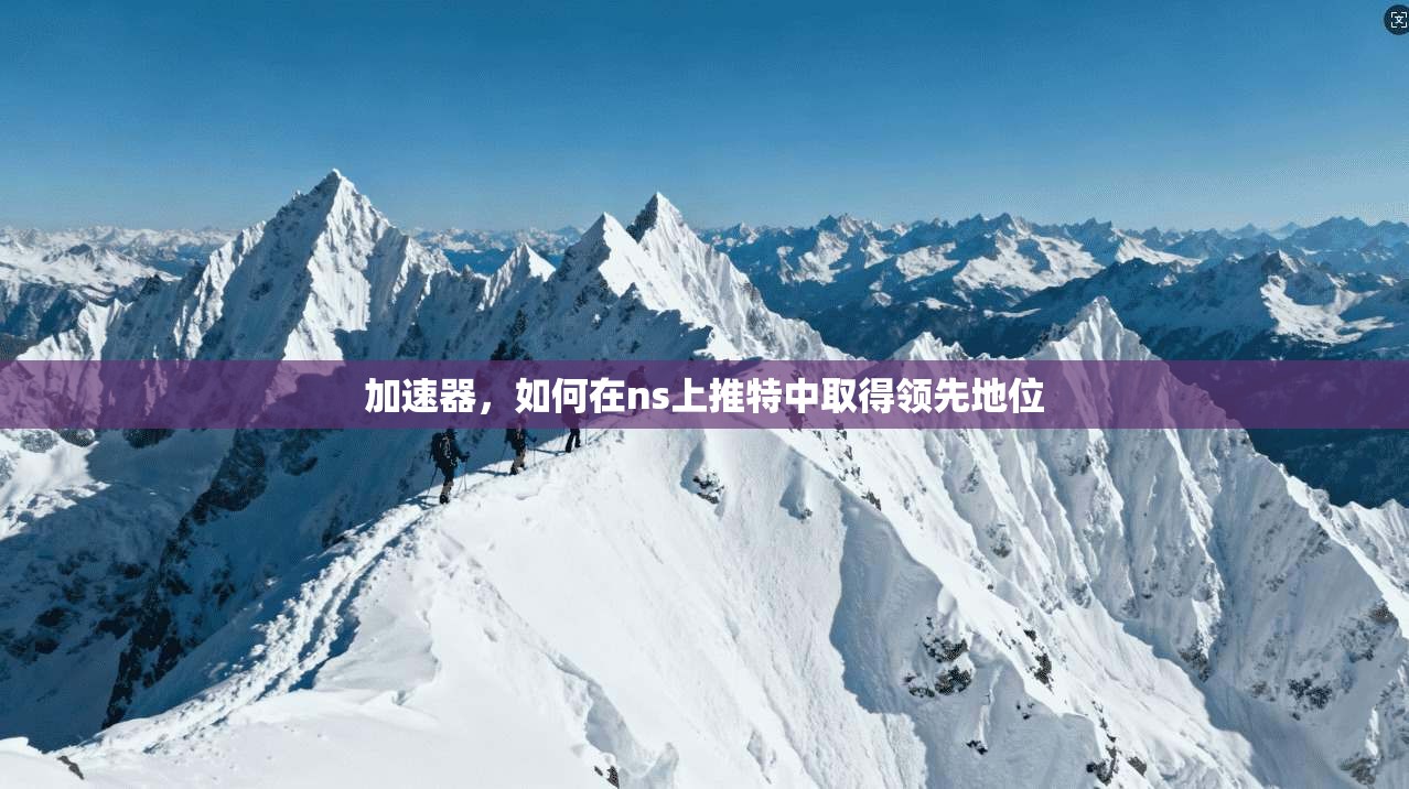 加速器，如何在ns上推特中取得领先地位