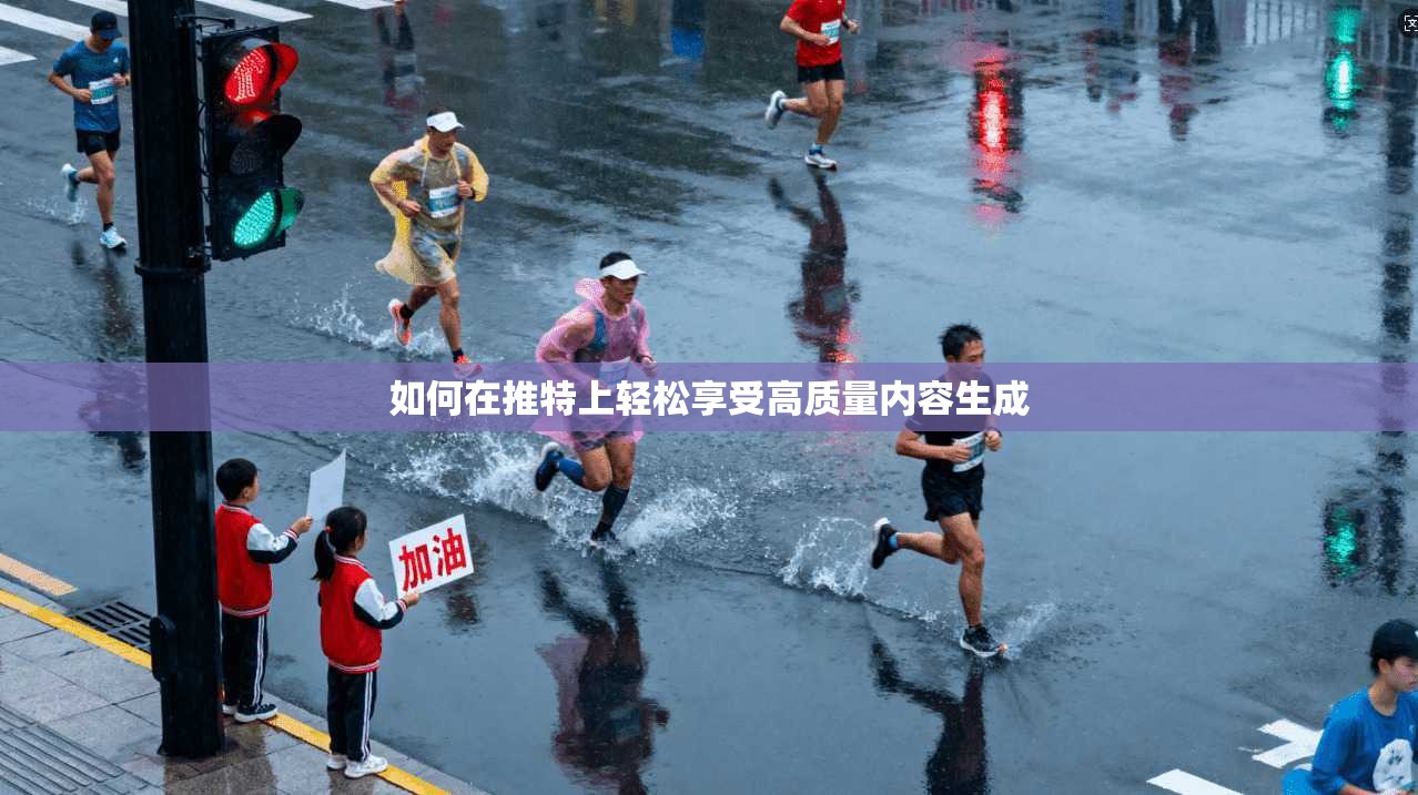如何在推特上轻松享受高质量内容生成