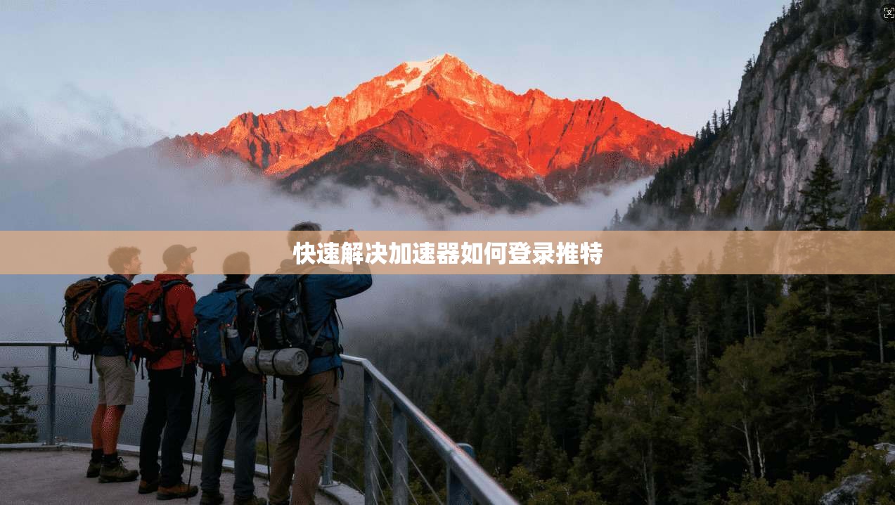 快速解决加速器如何登录推特