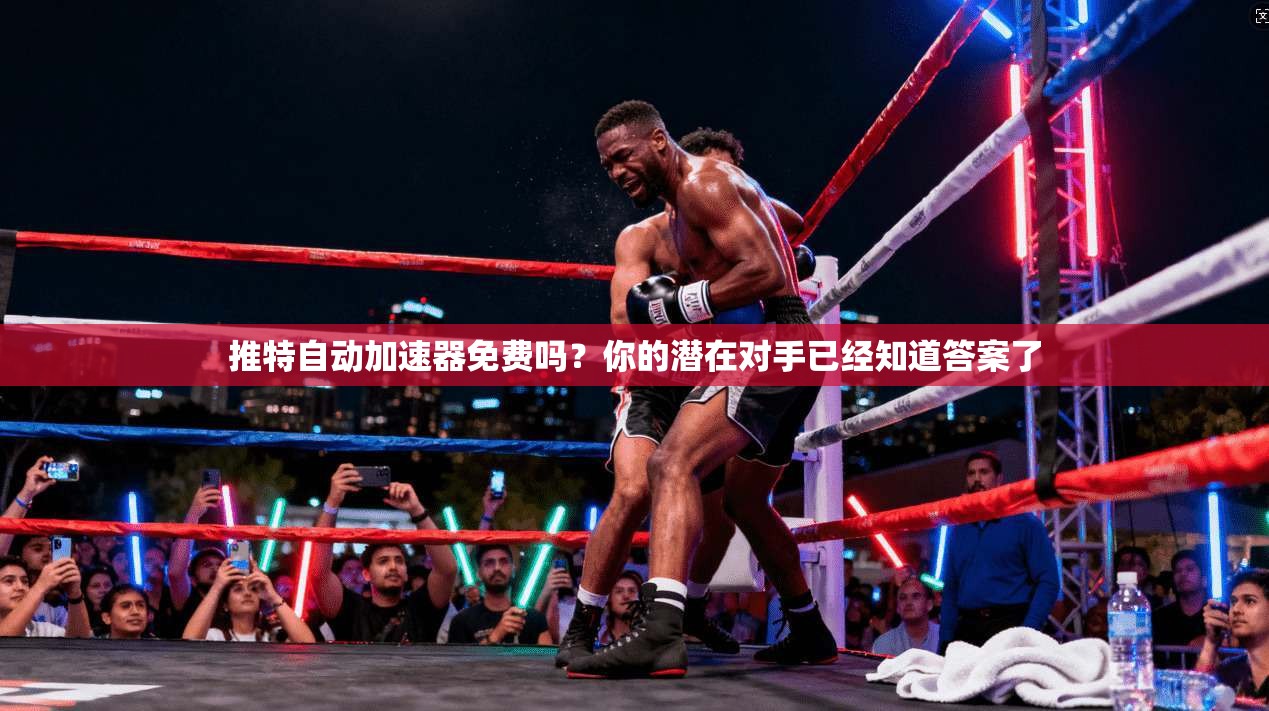 推特自动加速器免费吗？你的潜在对手已经知道答案了
